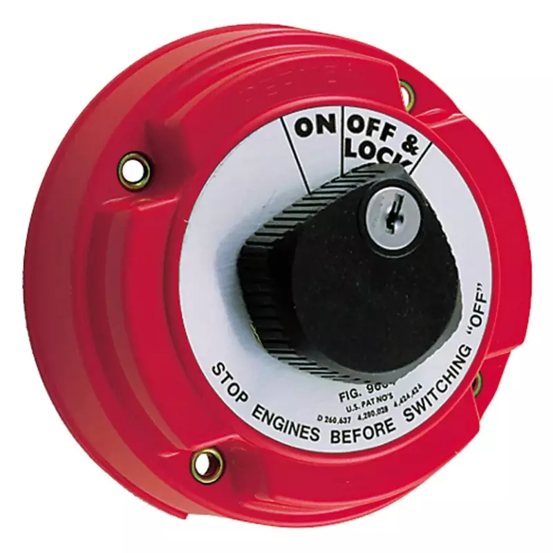 Perko 9602DP Locking Main Battery Switch