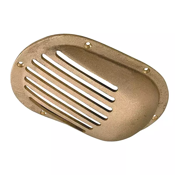 Perko 3-1/2" x 2-1/2" Scoop Strainer Bronze MADE IN THE USA