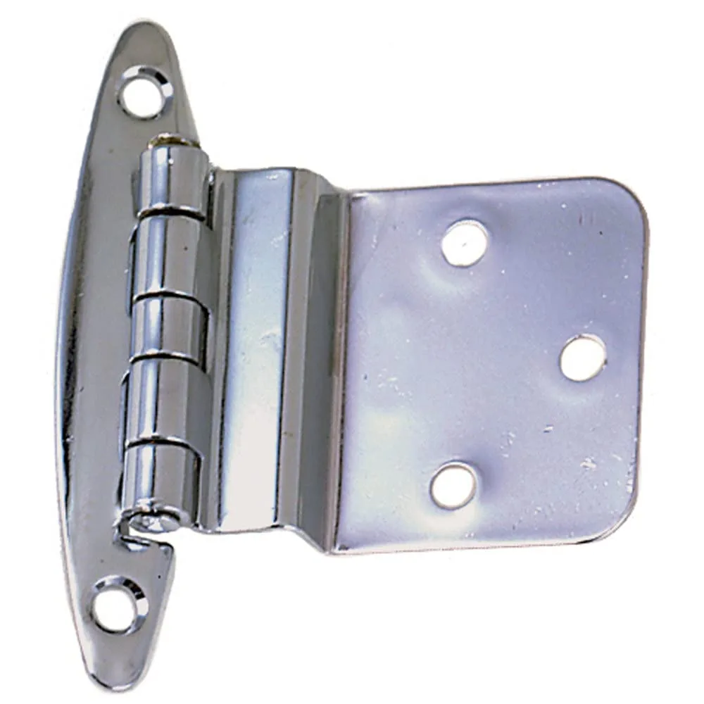 Perko Chrome Plated Brass 3/8" Inset Hinges