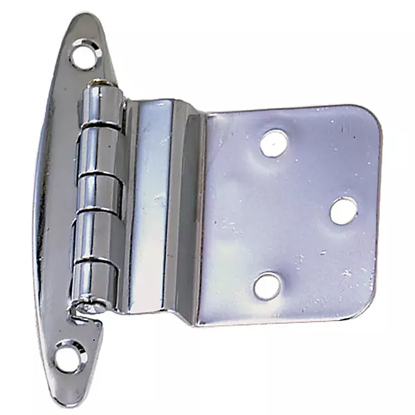 Perko Chrome Plated Brass 3/8" Inset Hinges