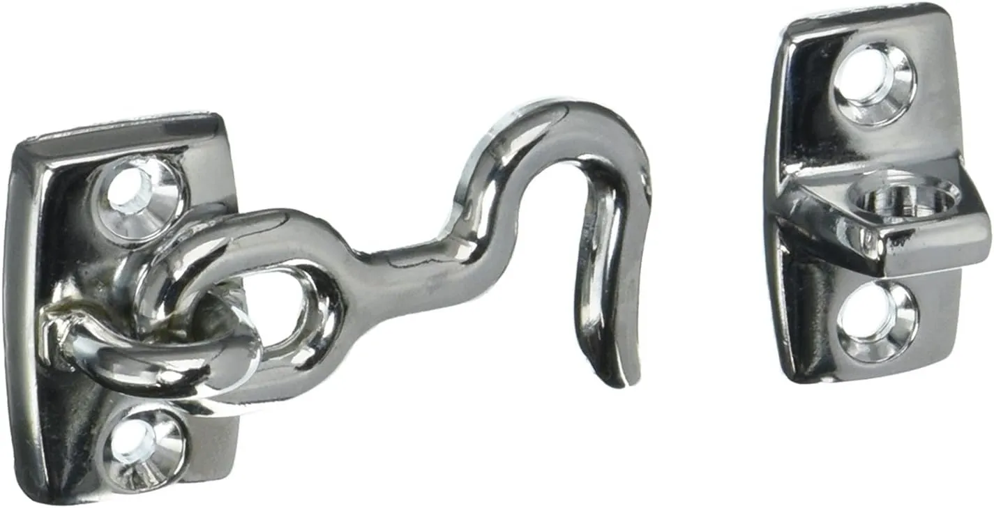 Perko Chrome Plated Zinc Cabin Door Hook - 1-3/4"