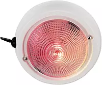 Perko Dome Light w/Red & White Bulbs