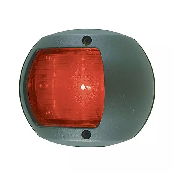 Perko LED Side Light - Red - 12V - Black Plastic Housing