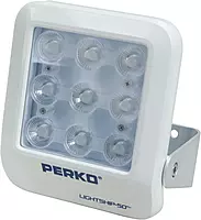Perko 1643050F0W Lightship 50 High Performance LED Floodlight - 7,500 Lumens, White