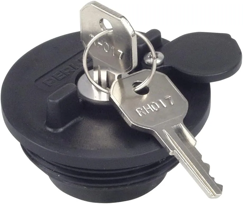 Perko Fuel System Locking Cap f/ 1-1/2" Non-Vented Fills