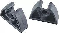 Perko 3/4" x 2-1/4" x 1-5/8" Plastic Pole Storage Clips