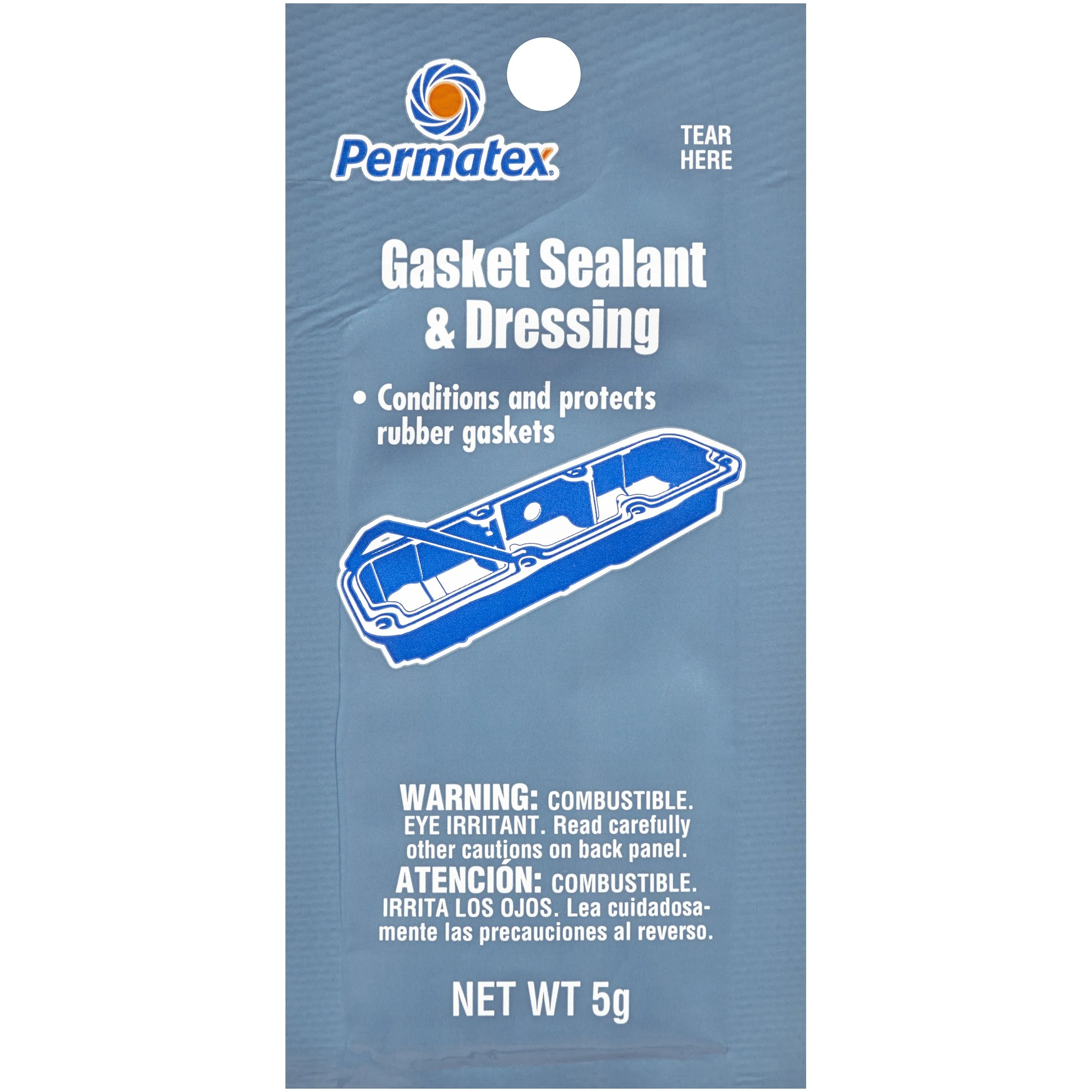 Permatex 09974 Counterman's Choice Gasket Sealant and Dressing, 5 g Single Unit