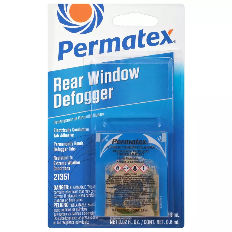 Permatex 21351 Electrically Conductive Rear Window Defogger Tab Adhesive Single Unit