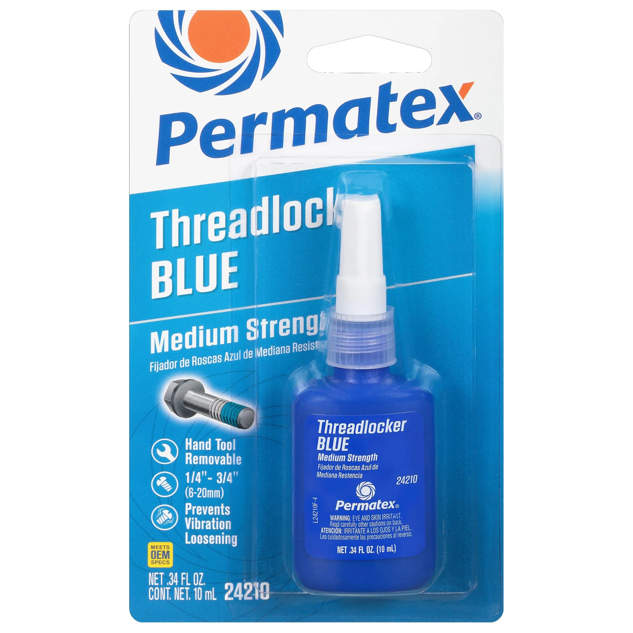 Permatex Medium Strength Threadlocker Blue Thread Lock & Screw Glue