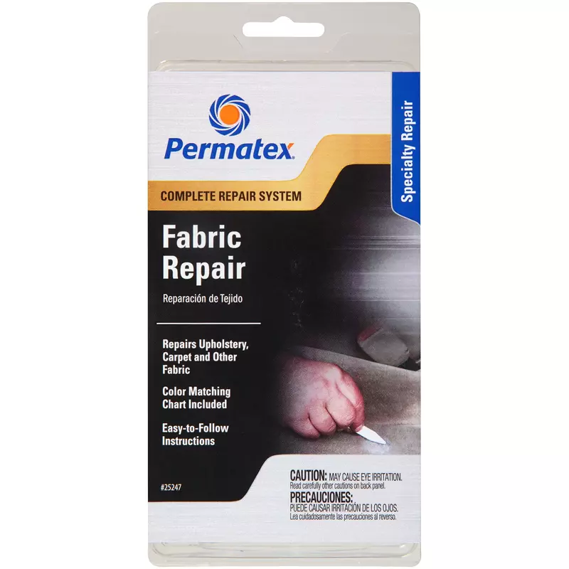 Permatex 25247 Fabric Repair Kit, Single Unit, Gel