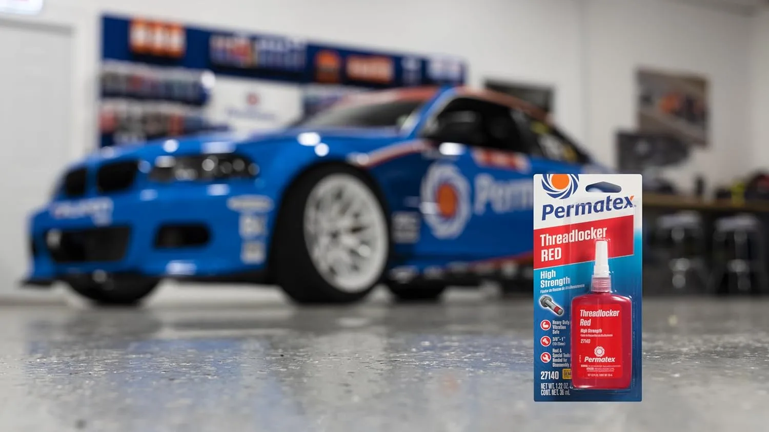 Permatex Devcon High Strength Threadlocker Red