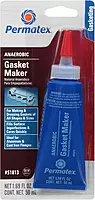 Permatex 51813 Anaerobic Gasket Maker, 50 ml Tube , Red, Packaging may vary. Pack of 1 50 ml