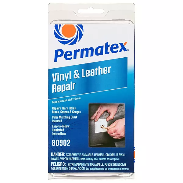 Permatex 80902 Vinyl and Leather Repair Kit Single Unit