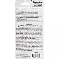 Permatex 81730 Flowable Silicone Windshield and Glass Sealer, 1.5 oz.
