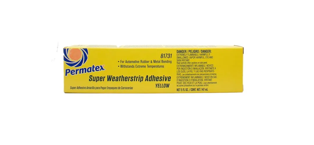 Permatex Super Weatherstrip Adhesive