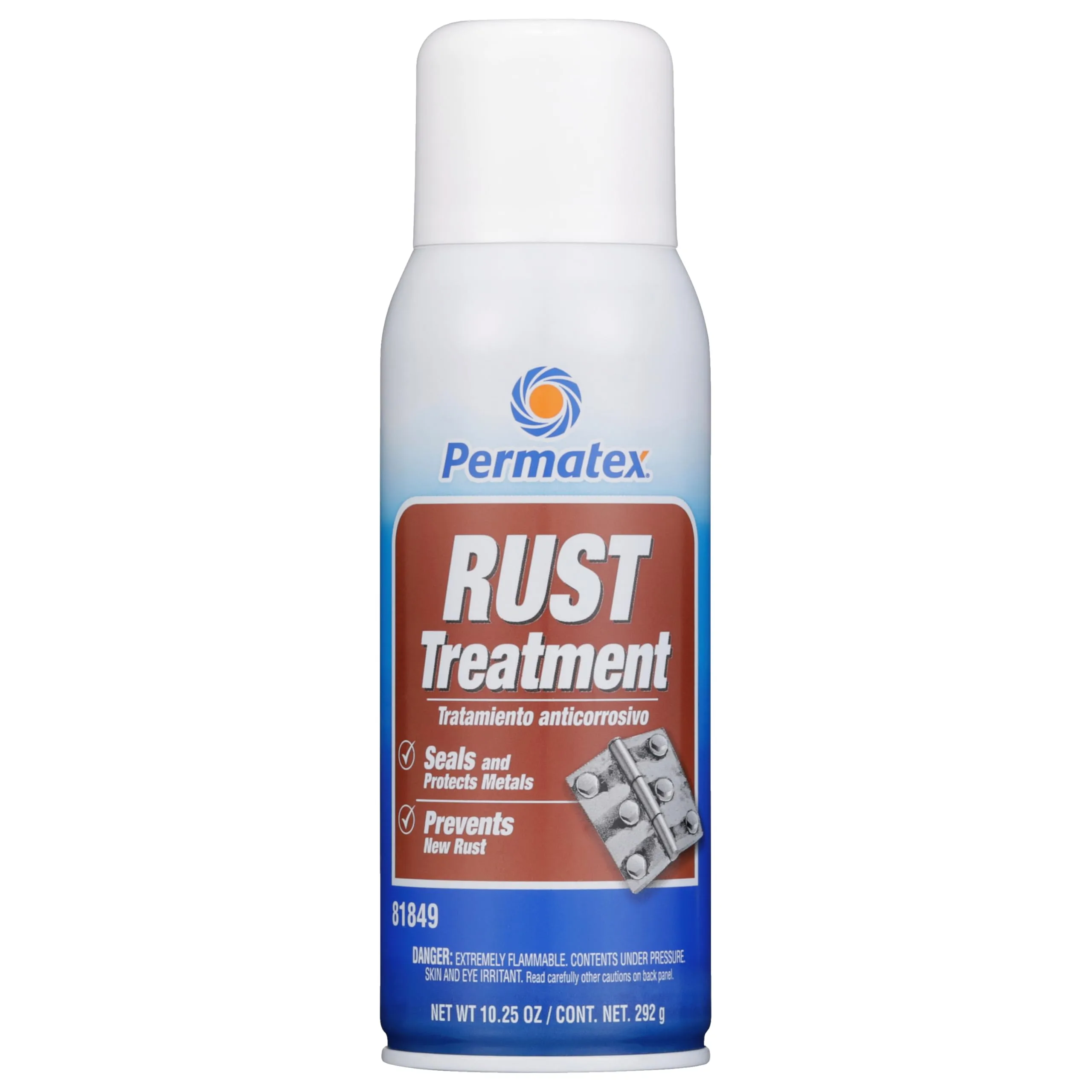 Permatex 81849 Rust Treatment, 10.25 oz Aerosol