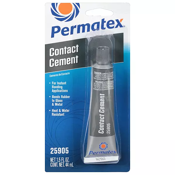 Permatex 25905 Contact Cement, 1.5 oz. 1.5 Ounce
