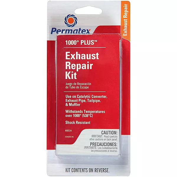 Permatex 80334 1000 Degree Plus Exhaust Repair Kit Single Unit