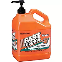 Fast Orange Smooth Lotion Hand Cleaners, Citrus, Bottle w/Pump, 1 gal