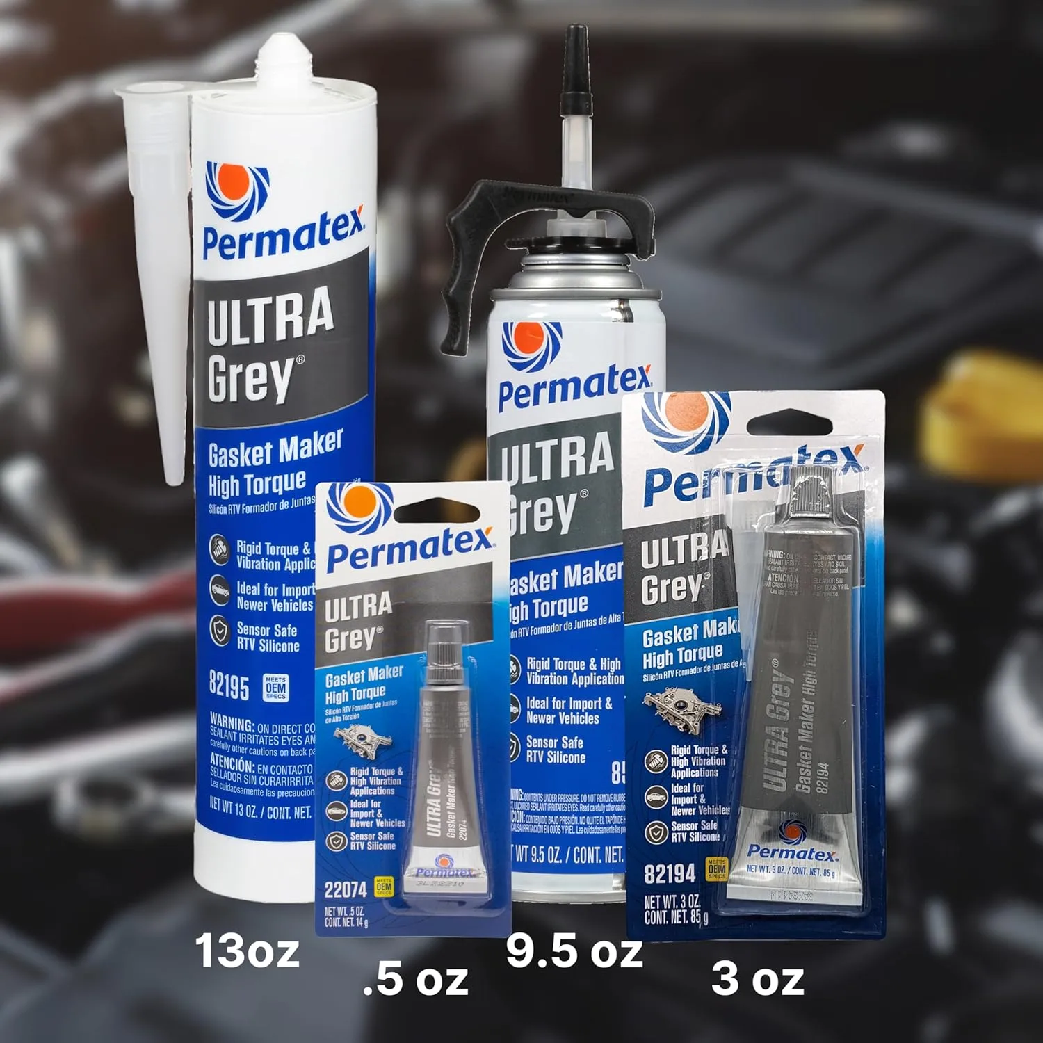 Permatex Grey RTV Silicone Gasket Maker