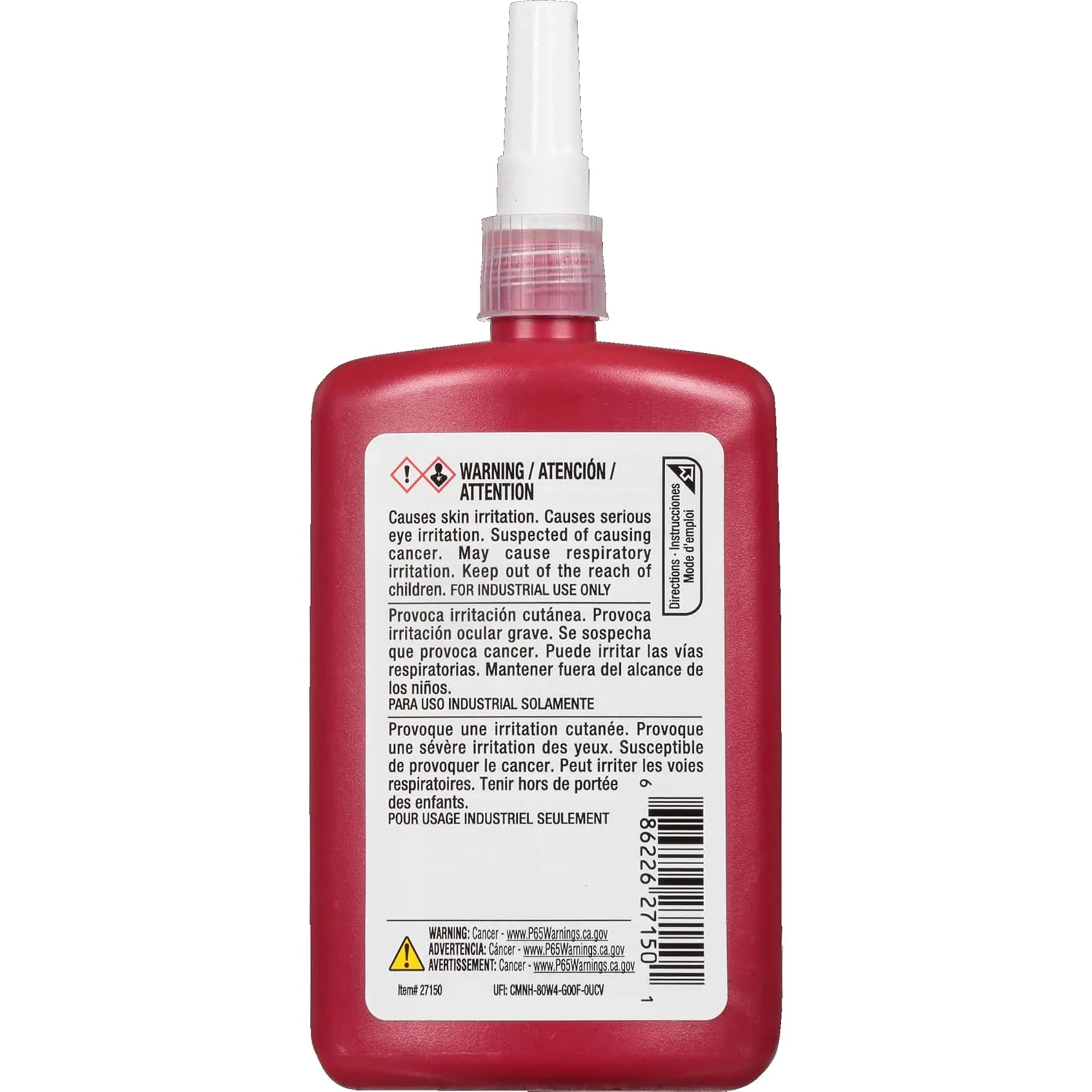 Permatex Devcon High Strength Threadlocker Red