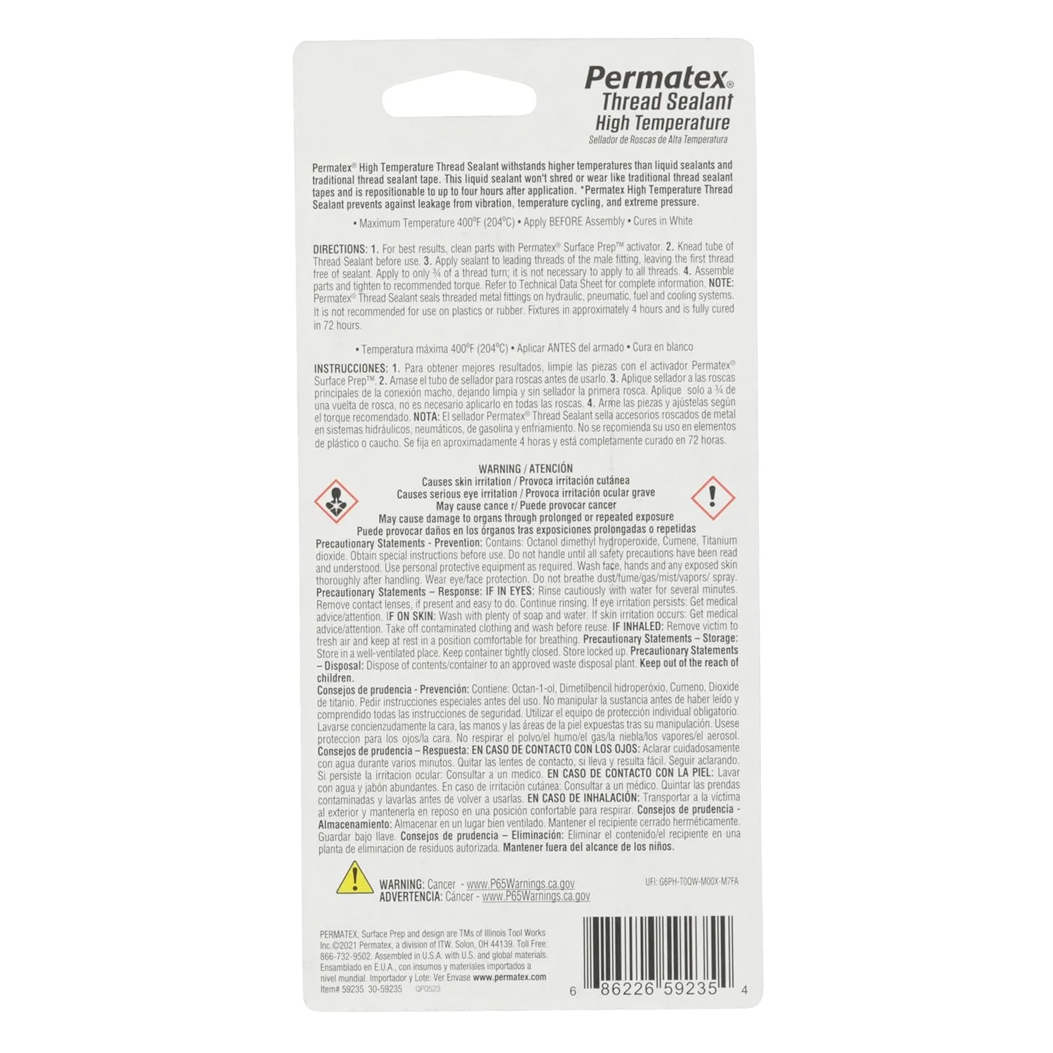 Permatex High Temperature Thread Sealant