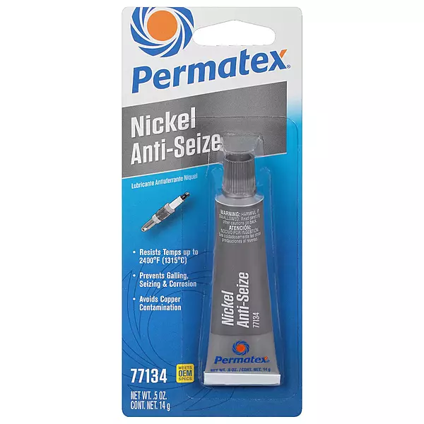Permatex 77134 Nickel Anti-Seize Lubricant, .5 oz Tube Pack of 1