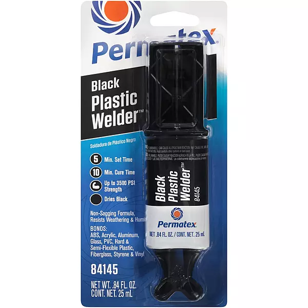 Permatex 84145 Permapoxy Black Plastic Weld - 0.84 fl. oz.