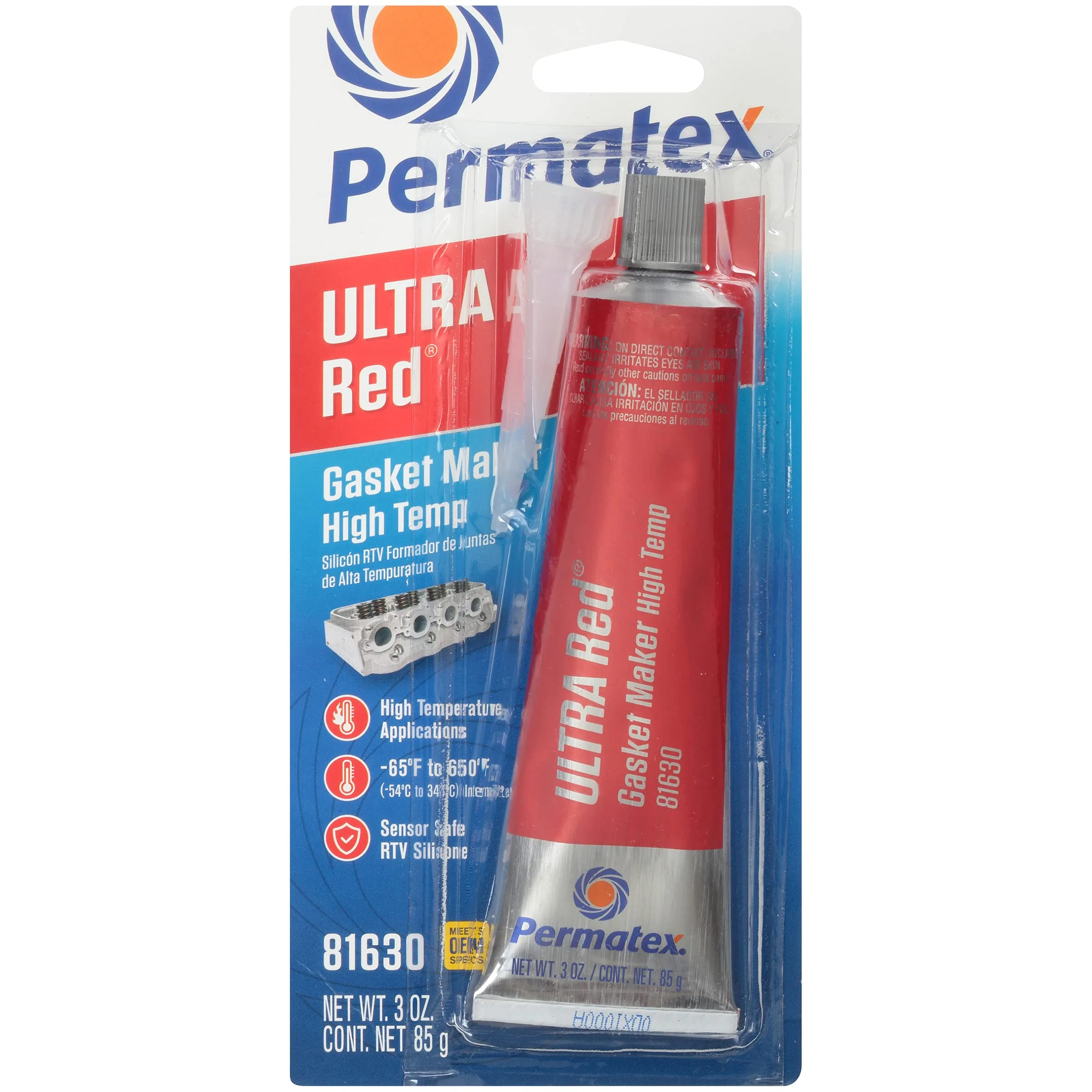 Permatex Red High Temperature Gasket Maker