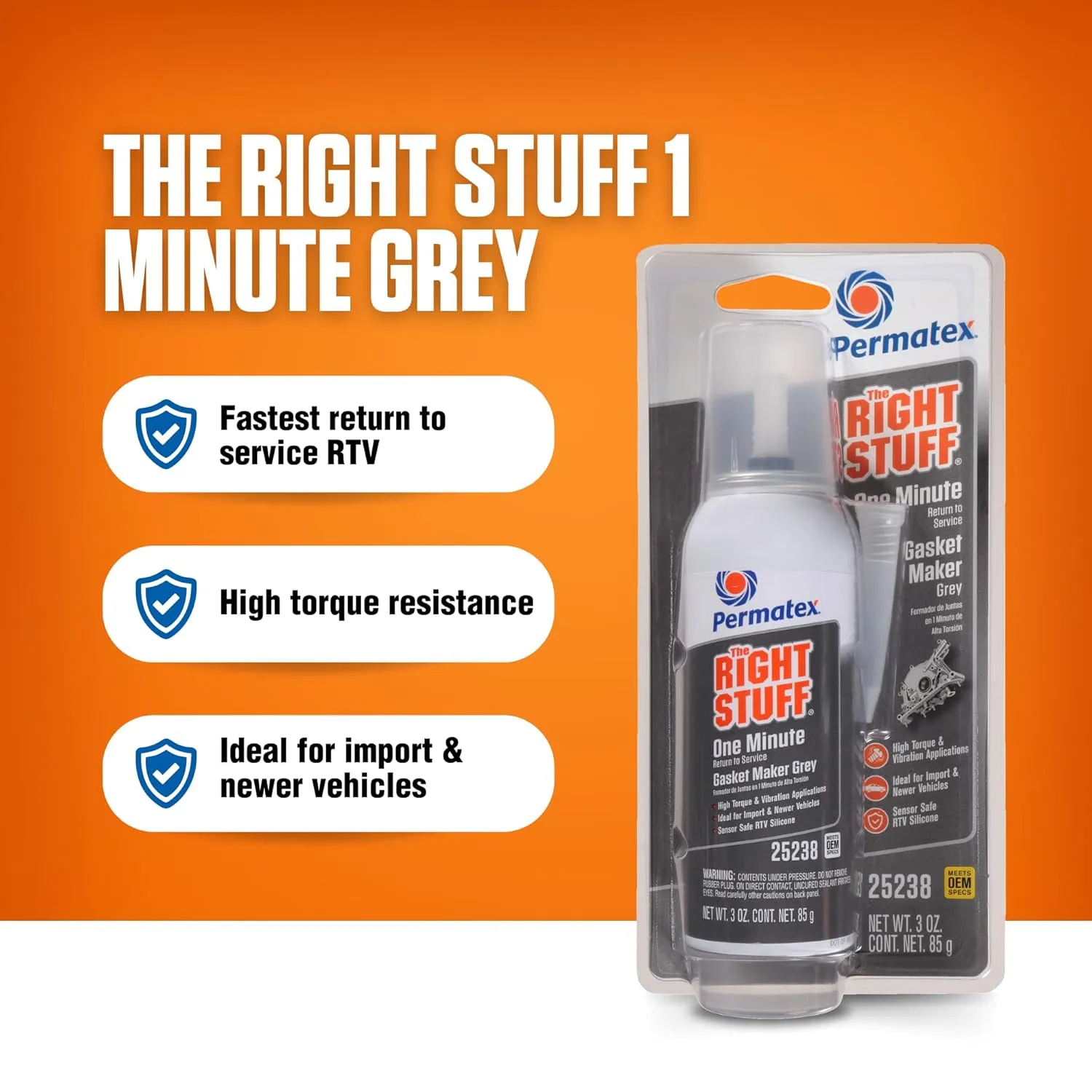 Permatex Grey RTV Silicone Gasket Maker