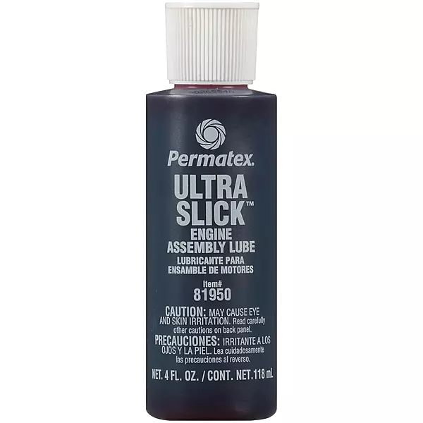 Permatex 81950 Ultra Slick Engine Assembly Lube, 4 oz. , Red