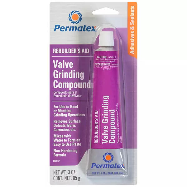 Permatex 80037 Valve Grinding Compound, 3 oz., White 3 Ounce
