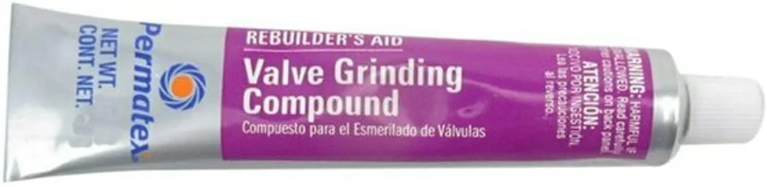 Permatex 80037 Valve Grinding Compound, 3 oz., White 3 Ounce