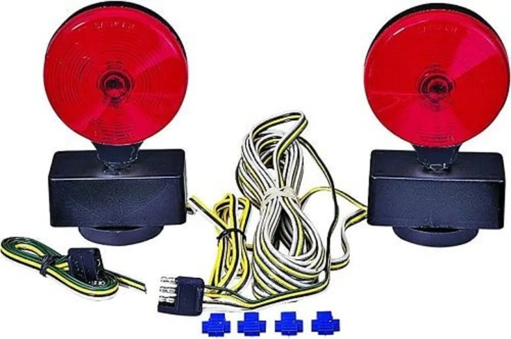 Peterson V555 Red Tow Light Kit - Magnetic, 1 Pack