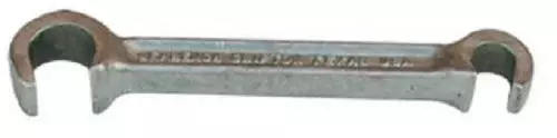 VW0AL, CAST ALUMINUM DOUBLE-ENDVALVE WHEEL WRENCH 8" L