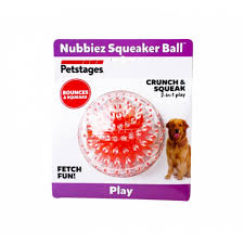 Petstages Nubbiez Squeaker Ball Petstages Nubbiez Squeaker Ball