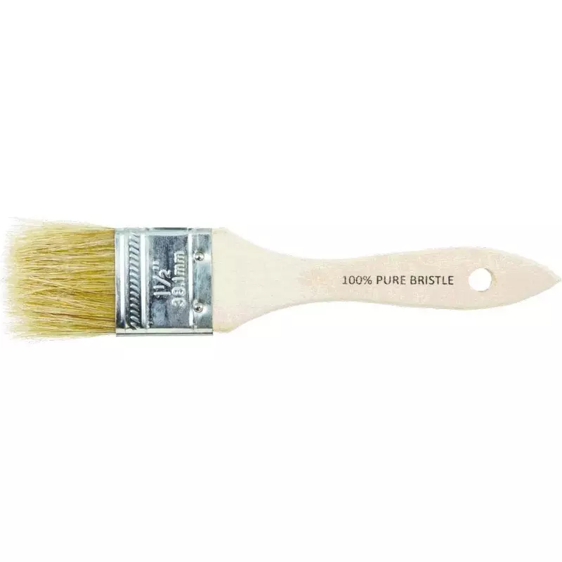 1-1/2" Chip Brush Wh Bristle 1-1/2" Trim Wood