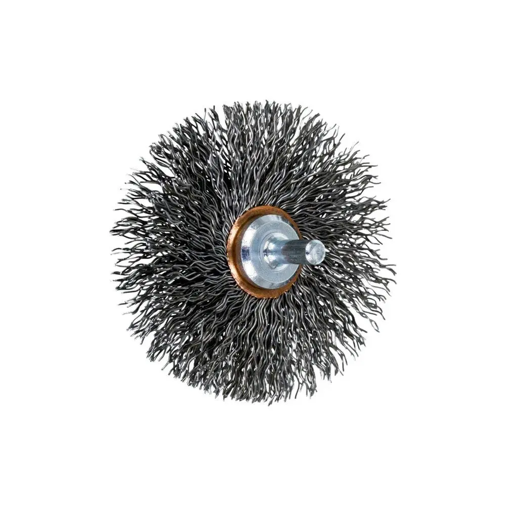 82901 3" Crimped Wire Wheel Brush .020 Cs Wire