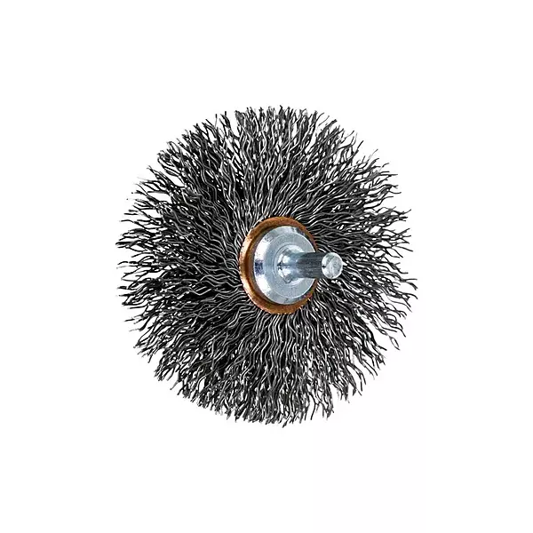 82901 3" Crimped Wire Wheel Brush .020 Cs Wire