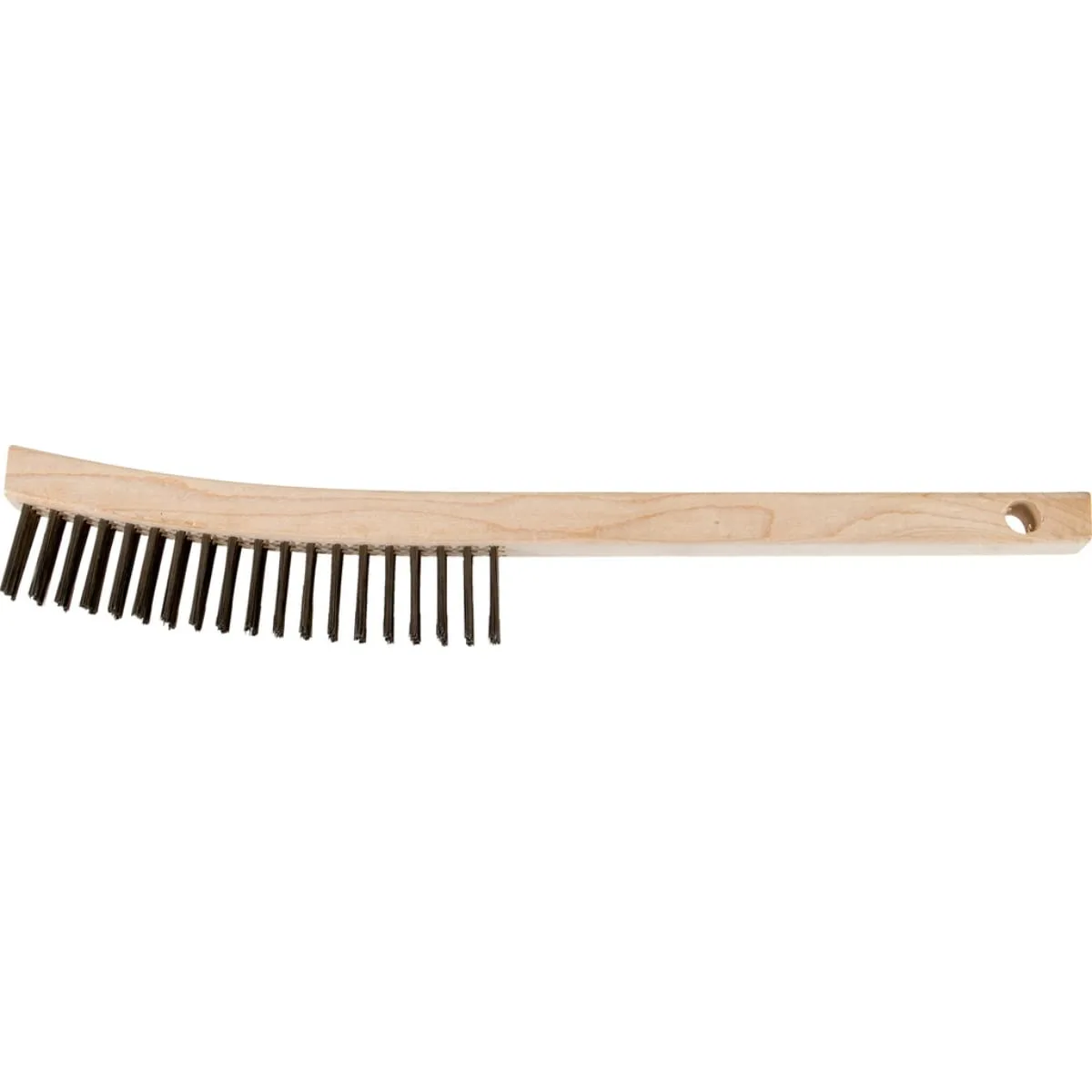 3X19 SS CURVED HDL SCRATCH WOOD
