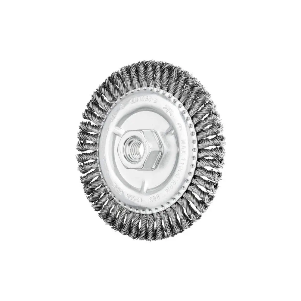 Advance Brush 82483 4-7/8" Stringer Bead Knot Wheel .020 Cs Wire