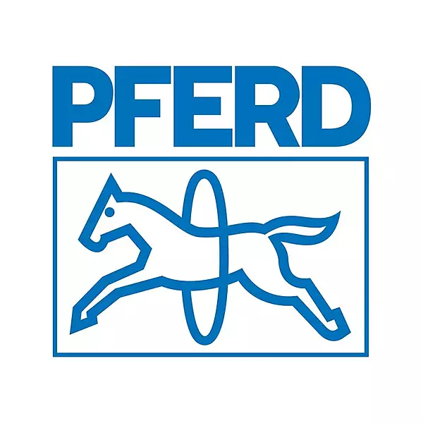 PFERD 89594 Straight Face Rubber Hose Brush, Black Horsehair, 5/8" Diameter, 4-1/2" Head Length, 42" OAL