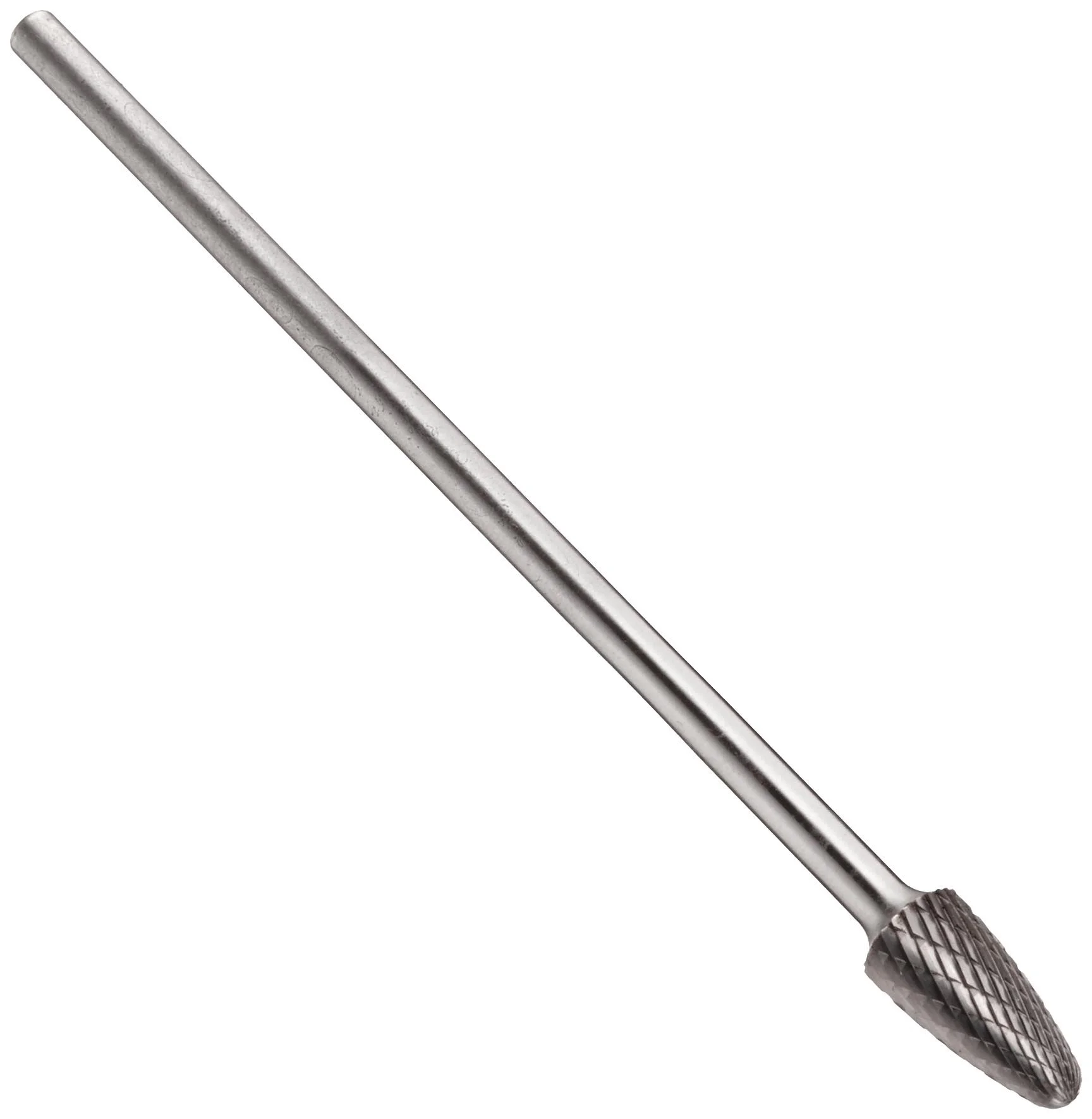 PFERD Carbide Tree Bur, Double-Cut 1/4 x 5/8 in, 1/4 in Shank