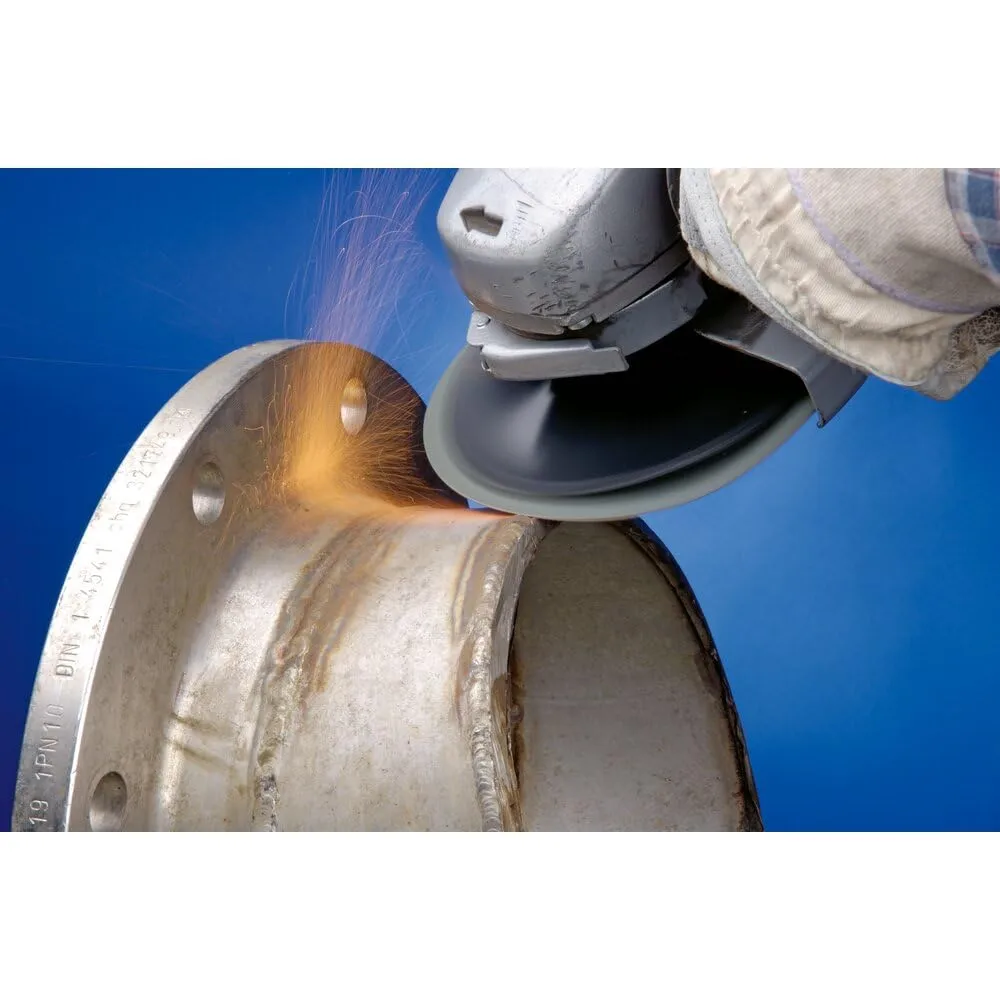 PFERD COMBICLICK® Fibre Disc, Ceramic Oxide CO-Cool, 5" Diameter, 12200 RPM, 36 Grit (Pack of 25) - Part 40733