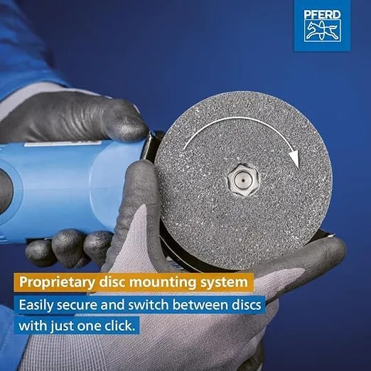 PFERD COMBICLICK® Fiber Discs and Backing Pads for Angle Grinders