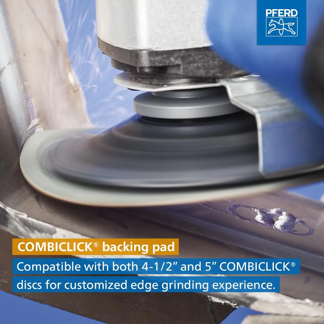 PFERD COMBICLICK® Fiber Discs and Backing Pads for Angle Grinders