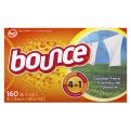 P&G Professional Bounce Fabric Softener Dryer Sheets 160 Per Pack Outdoor Fresh Scent 6 / cs