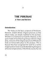 The Puranas - A View and Review The Puranas - A View and Review