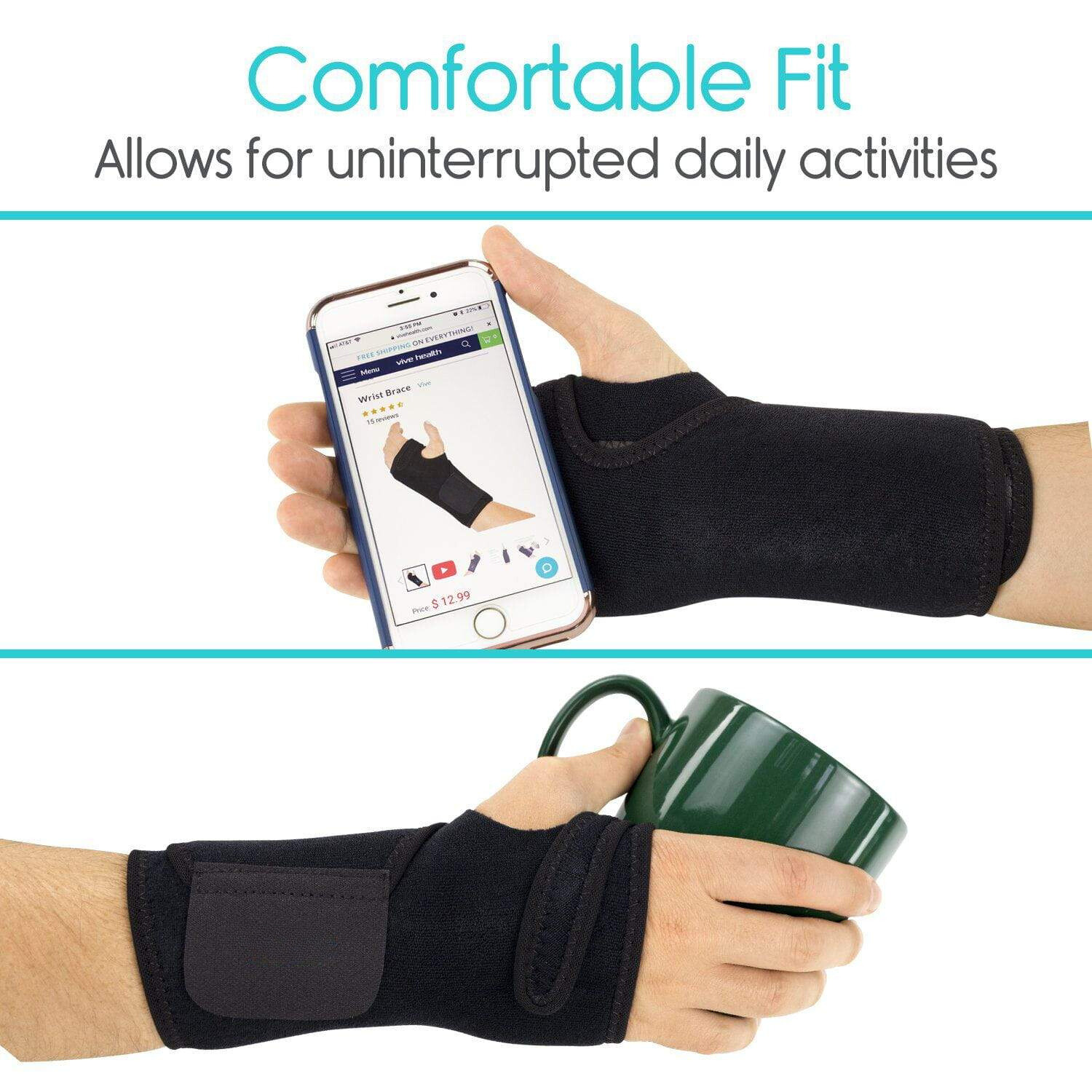 Standard Wrist Brace (Left / Right) HCPCS L3908