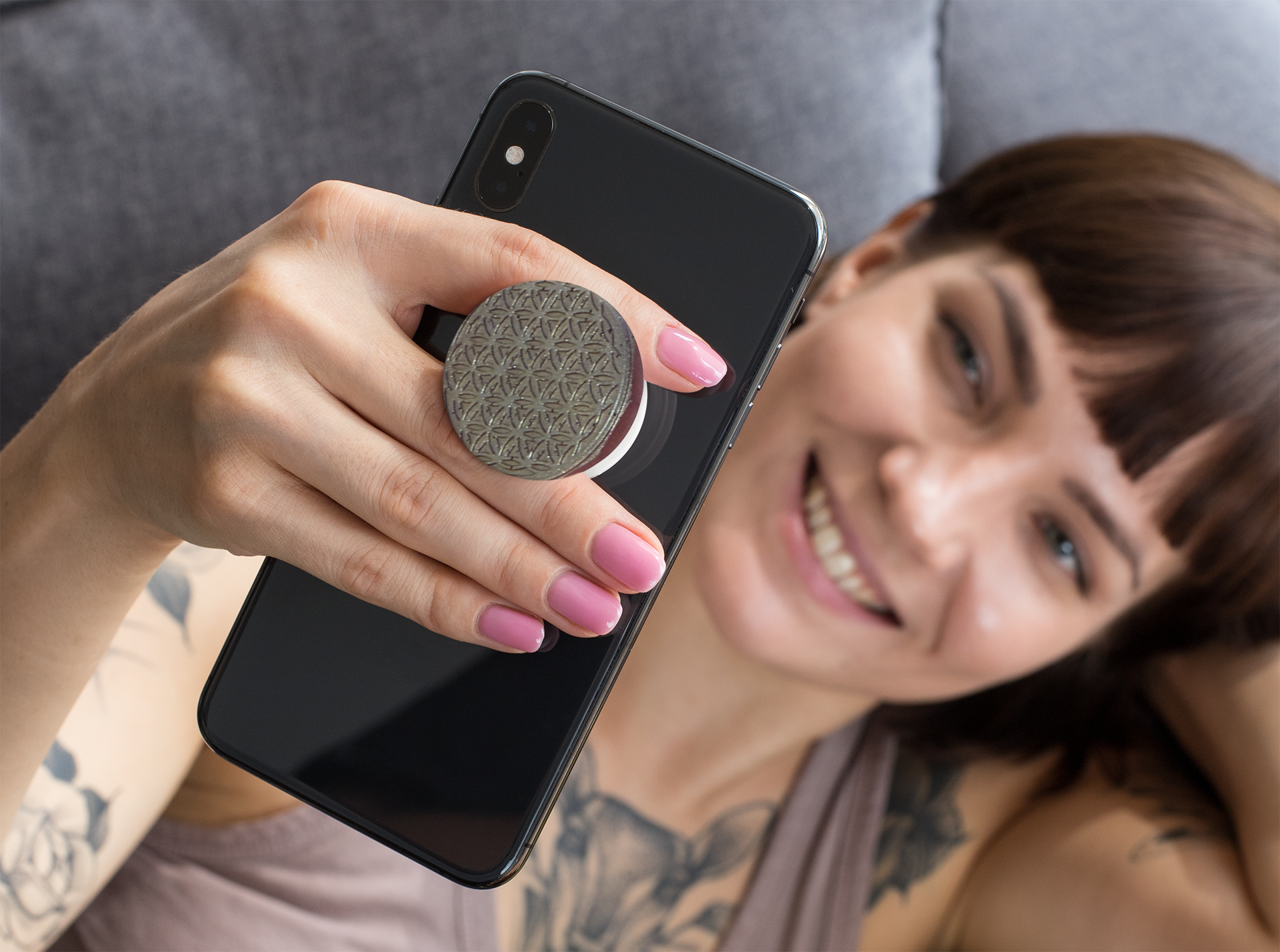 Two-Tone Blue Ohm Phone Pop (copy)